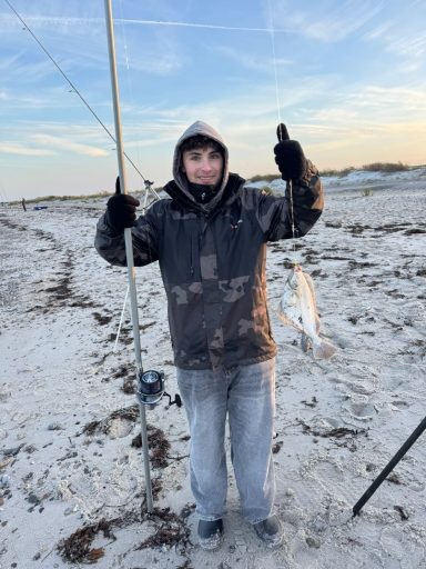 Noch ein stolzer Fänger