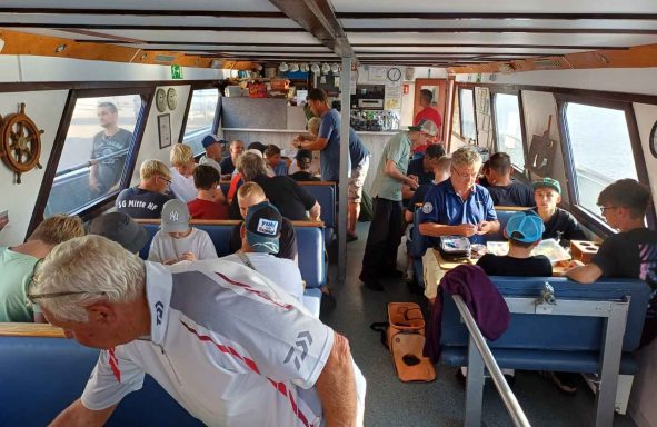 Unter Deck ist was los